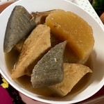 素うどん 四國屋 - 煮物サービスです^ ^