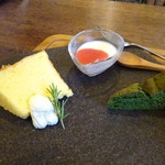 カフェ ネスト - デザート３種盛り