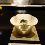 野嵯和 - 毛ガニ すし飯 サマートリュフ 三つ葉 のり