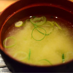 道玄坂　漁 - 味噌汁