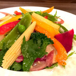 創作イタリアン Gemelli - ジェメリサラダ 最近のマイブーム てか、健康診断が近いのです。