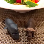 創作イタリアン Gemelli - おまけ 最近お店の方がハマっているアゴ君達