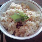 手打ち蕎麦 凛桜 - 角煮の炊き込みご飯