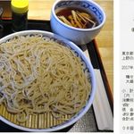 喜乃字屋 - 鴨せいろ。喜乃字屋（東京都台東区上野駅至近)食彩品館.jp撮影