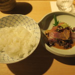 まる富 - 29年5月　鯵ごま茶漬