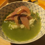 まる富 - 29年5月　鯵ごま茶漬　完成品