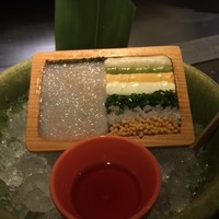 atelier 森本 XEX 鉄板 - 甘海老のタルタル