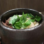 旬彩 なかじま商店 - ホタルイカの土鍋ごはん