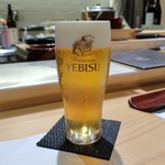 寿司処 あさひ奈 - 生ビール