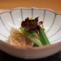 麻布十番 ふくだ - きすの湯引き胡麻和え