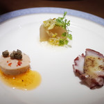 欧風バル・マザン - ランチの前菜3種