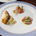 欧風バル・マザン - ランチの前菜3種