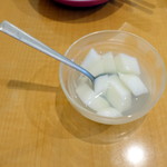 Fukunishiki - 食後のサービス杏仁豆腐