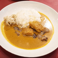 シェ・イノ - 第13回東京グランメゾンチャリティーカレーのインド風のスパイス香る、伊達鶏チキントマトカレー(1000円)
