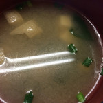 おふくろ亭 - 白ホル定食 ニンニク醤油 大飯 500円 温泉玉子