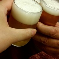 みつ林 - とりビーで乾杯