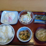 盛岡月が丘食堂 - 朝食セット（３５０円）