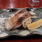 夥汲 - 能登黒・塩焼き