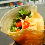 しろくまのクレープ - 50番 チーズスモークチキン400円