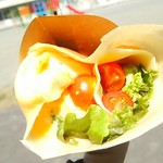 しろくまのクレープ - 50番 チーズスモークチキン400円