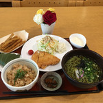 本宮の湯　うまの背 - 本宮定食 １０００円
            ２０１７年５月２０日実食