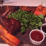 BLUEGRASS - 料理写真:1705 BLUEGRASS 肉盛合せ@370,000Rp