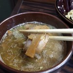 麺処 にそう - つけ汁の具