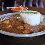 むてんか三角点 - チキンカレー