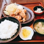 鶏膳 総本店 - 唐揚げ定食