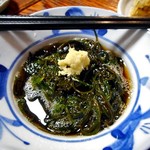 よし半 - 男もずくの酢の物