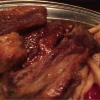 肉×ラクレットチーズ ポークチョップス_0