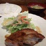 ステーキハウスボン - この日のランチ(チキンジンジャー・飲み物付②)