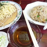 進来軒 - Dセット・ザル中華、チャーハンセット