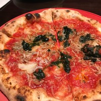 メルジェリーナ - しらすと青海苔のトマトソースピッツァ