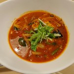 空と大地のトマト麺 Vegie  - トマトマサラ麺(エビ味プラス)(900円)