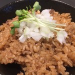 煮干乱舞 - オープン当時のメニュー 炊き飯。