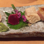 焼鳥 みずき - コースの刺身盛合せ