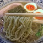 北海道ぎょれん - 利尻昆布ﾗｰﾒﾝ　麺ﾘﾌﾄ