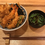 Shinjukutsunahachishokudou - 江戸盛り天丼 1,680円