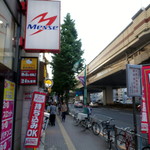 蒼凛 - 道順①笹塚駅北甲州街道沿いに八王子方向、ココイチ、花月嵐の先の横断歩道