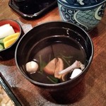 新宿 うなぎ菊川 - [料理] 肝吸い アップ♪ｗ