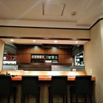 Shinjuku Unagi Kikukawa - [内観] 店内 カウンター席