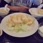 中国料理 王記 - エビのマヨネーズ980円（ランチ）