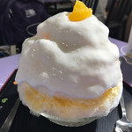 雪うさぎ - 世田谷石井さん家の夏みかんの果肉入り柑橘ミックス〜エスプーマ仕立て〜