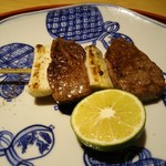 肉屋 雪月花 NAGOYA - 近江牛サガリのねぎま