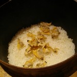 肉屋 雪月花 NAGOYA - 三河湾のアサリご飯 (日本一のアサリ産地で有名)