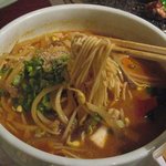 焼肉　大門 - テグタン麺（中華麺）　８４０円