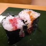 やじま - ネギトロ、いくら巻