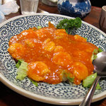 中華ごはん れんげ食堂 幡ヶ谷店 - エビチリ