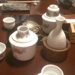 五代目 野田岩 - 冷酒と熱燗